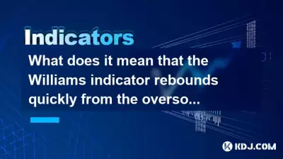 윌리엄스 지표가 방사 구역에서 빠르게 반등한다는 것은 무엇을 의미합니까?