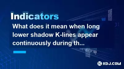 What does it mean when long lower shadow K-lines appear continuously during the rise? What does it mean when long lower shadow K-lines appear continuously during the rise?