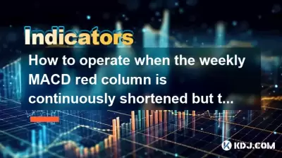 How to operate when the weekly MACD red column is continuously shortened but the daily golden cross is formed?