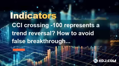 CCI Crossing -100 représente un renversement de tendance? Comment éviter les fausses percées?