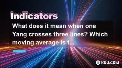 What does it mean when one Yang crosses three lines? Which moving average is the safest to step back?