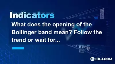 What does the opening of the Bollinger band mean? Follow the trend or wait for a retracement? What does the opening of the Bollinger band mean? Follow the trend or wait for a retracement?