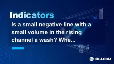 Is a small negative line with a small volume in the rising channel a wash? When should you be alert to a change in the market? Is a small negative line with a small volume in the rising channel a wash? When should you be alert to a change in the market?