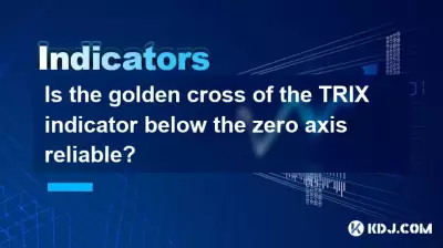 Ist das goldene Kreuz des Trix -Indikators unterhalb der Nullachse zuverlässig?