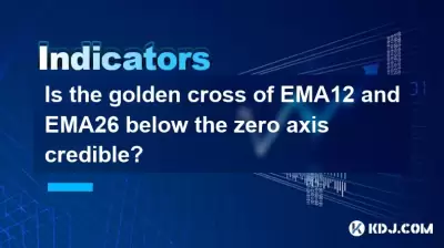La croix dorée de EMA12 et EMA26 est-elle sous l'axe zéro crédible?