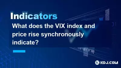 VIXインデックスと価格上昇は同期して何を示していますか？