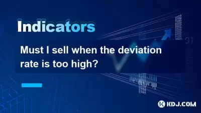 Must I sell when the deviation rate is too high? Must I sell when the deviation rate is too high?