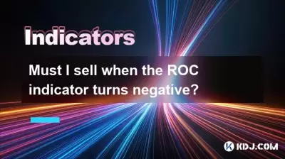 Must I sell when the ROC indicator turns negative?