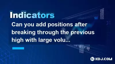 Can you add positions after breaking through the previous high with large volume and then shrinking and stepping back on the neckline?