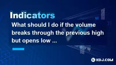 ボリュームが前の高値を壊したが、翌日に開いて低くなる場合はどうすればよいですか？