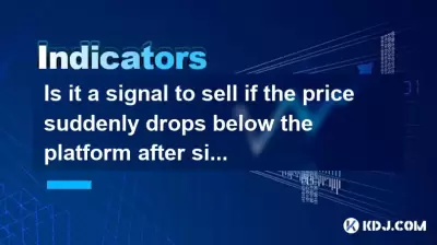 高レベルで横向き取引後にプラットフォームの下に価格が突然下落した場合、販売するのはシグナルですか？