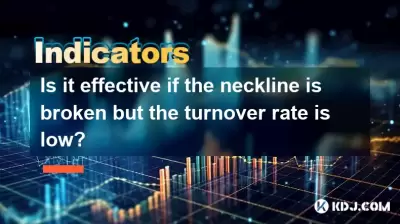 Is it effective if the neckline is broken but the turnover rate is low? Is it effective if the neckline is broken but the turnover rate is low?