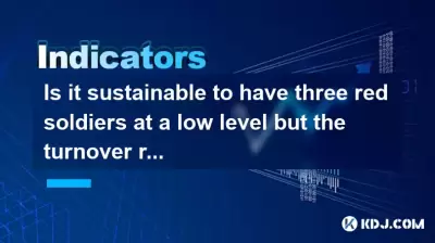 Ist es nachhaltig, drei rote Soldaten auf einem niedrigen Niveau zu haben, aber die Umsatzrate ist niedrig?