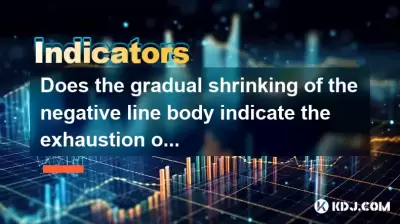 부정적인 선체의 점진적인 수축은 반바지의 소진을 나타냅니다.