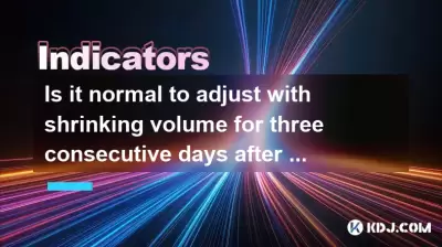 Est-il normal de s'adapter avec le volume rétrécissant pendant trois jours consécutifs après avoir franchi le sommet précédent?