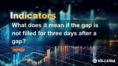 Qu'est-ce que cela signifie si l'écart n'est pas comblé pendant trois jours après un écart?