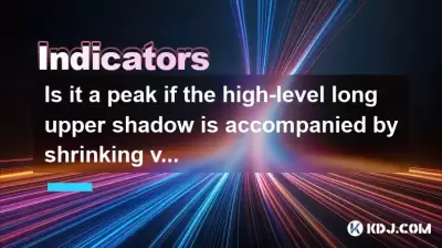 Ist es ein Spitzenwert, wenn der hochrangige langen obere Schatten von einem schrumpfenden Volumen begleitet wird?