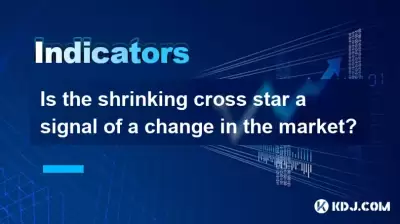 Is the shrinking cross star a signal of a change in the market?