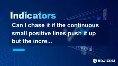 Can I chase it if the continuous small positive lines push it up but the increase is limited?