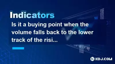 Ist es ein Einkaufspunkt, wenn das Volumen auf den unteren Weg des steigenden Kanals zurückfällt?