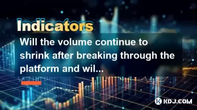 플랫폼을 뚫고 난 후에도 볼륨이 계속 줄어들고 물러날까요?