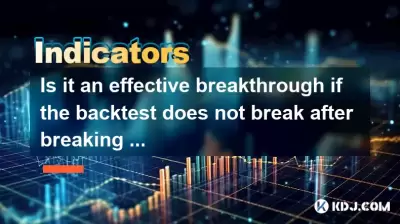 Est-ce une percée efficace si le backtest ne se brise pas après avoir percé le décolleté?