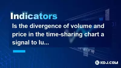 时间共享图表中的数量和价格的分歧是否有信号引诱更多的投资者？