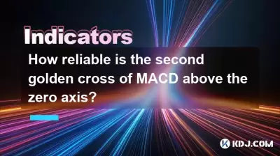 Dans quelle mesure la deuxième croix dorée de MACD est-elle fiable au-dessus de l'axe zéro?