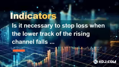 Is it necessary to stop loss when the lower track of the rising channel falls below?
