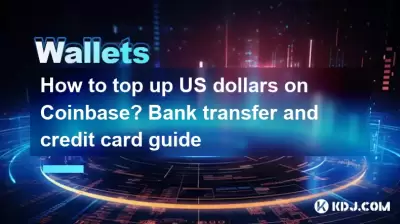 How to top up US dollars on Coinbase? Bank transfer and credit card guide