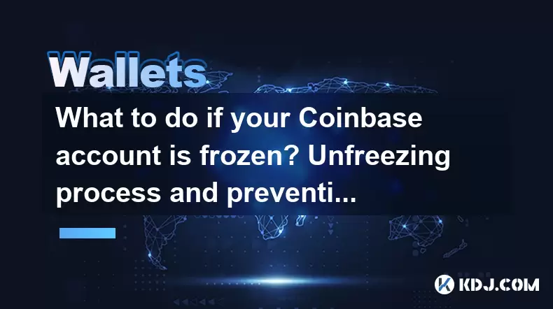 Que faire si votre compte Coinbase est gelé? Processus de débit Que faire si votre compte Coinbase est gelé? Processus de débit