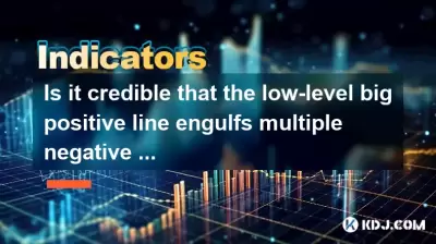 Is it credible that the low-level big positive line engulfs multiple negative lines?