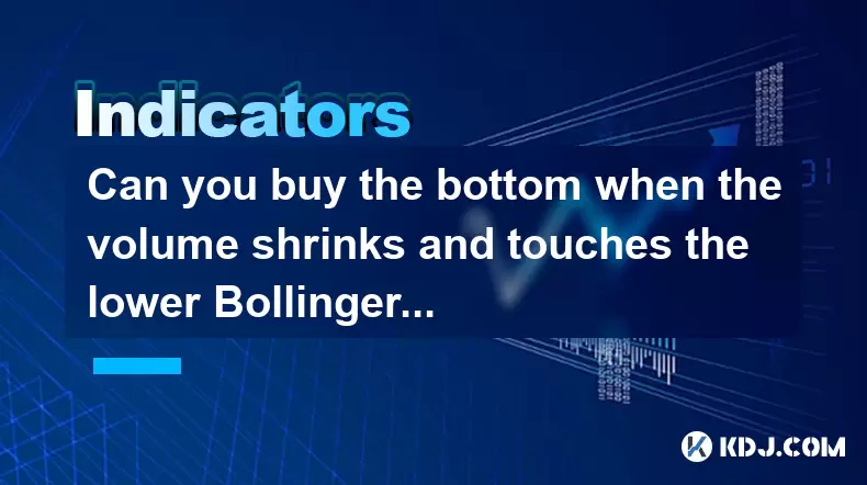 Can you buy the bottom when the volume shrinks and touches the lower Bollinger band during sideways fluctuations? Can you buy the bottom when the volume shrinks and touches the lower Bollinger band during sideways fluctuations?