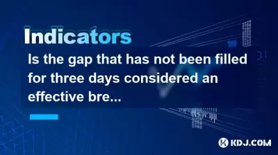 Is the gap that has not been filled for three days considered an effective breakthrough? Is the gap that has not been filled for three days considered an effective breakthrough?