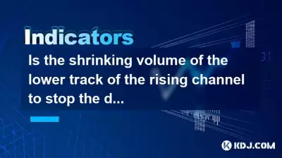 Is the shrinking volume of the lower track of the rising channel to stop the decline an opportunity to increase your position?