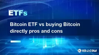 Bitcoin ETF gegen Kauf Bitcoin direkt Vor- und Nachteile Bitcoin ETF gegen Kauf Bitcoin direkt Vor- und Nachteile