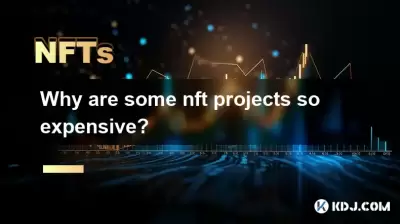 Why are some nft projects so expensive?