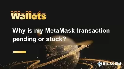 Why is my MetaMask transaction pending or stuck?