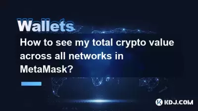 如何查看我在metAmask中所有網絡中的總加密價值？