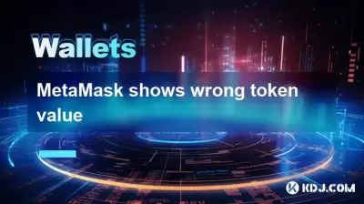 MetaMask shows wrong token value