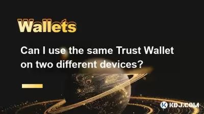 Can I use the same Trust Wallet on two different devices?