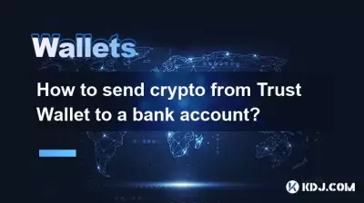 Wie sende ich Krypto von Trust Wallet auf ein Bankkonto?