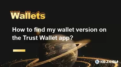 如何在Trust Wallet應用程序上找到我的錢包版本？