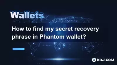 Comment trouver ma phrase de récupération secrète dans Phantom Wallet?