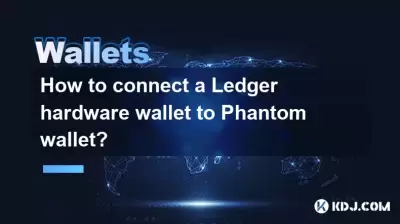 如何將分類帳硬件錢包連接到幻影錢包？