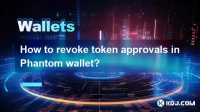 如何在Phantom Wallet中撤销令牌批准？