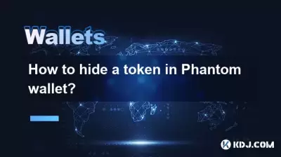 How to hide a token in Phantom wallet?