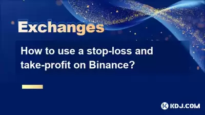 How to use a stop-loss and take-profit on Binance?