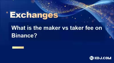 Qu'est-ce que les frais Maker vs Taker sur Binance?