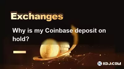 Pourquoi mon dépôt Coinbase est-il en attente?
